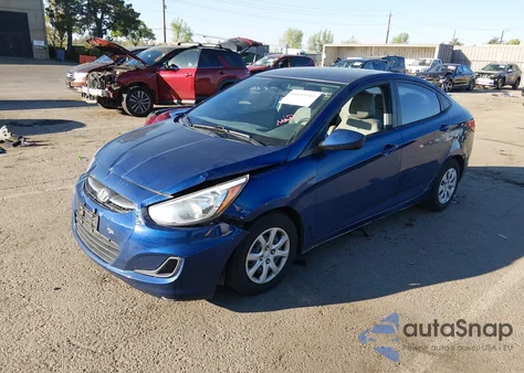 2015 Hyundai Accent Gls из США, поврежденный, VIN KMHCT4AE9FU880036
